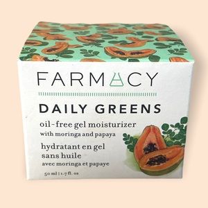 New in Box Farmacy Daily Greens Oil Free Gel Moisturizer 1.7 oz